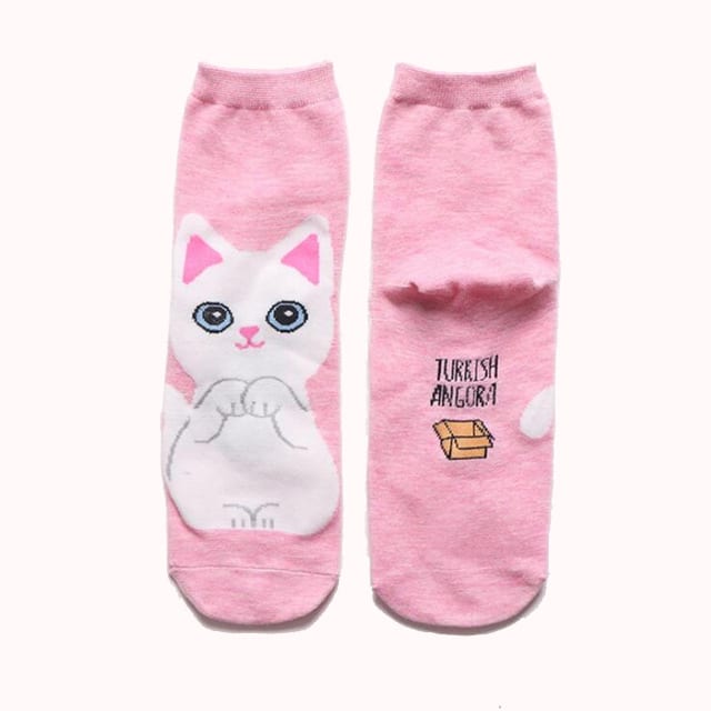 Cat-Themed Socks
